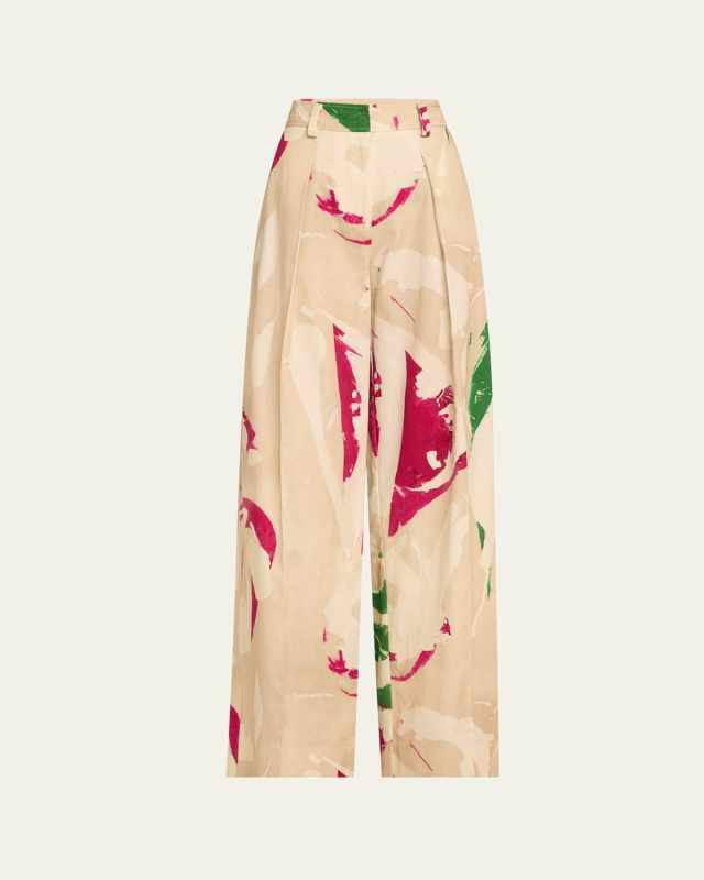 UJ x Lee Krasner Mitchell Wide-Leg Pants